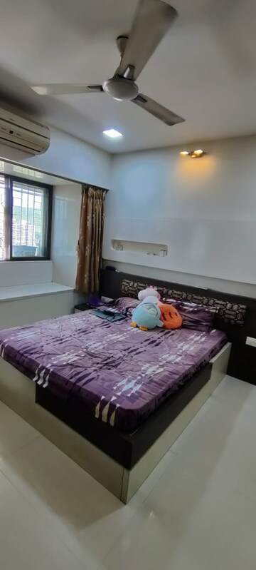Bedroom in 4 BHK Apartment at Thakur Vishnu Shivam Tower, Kandivali East – for Sale