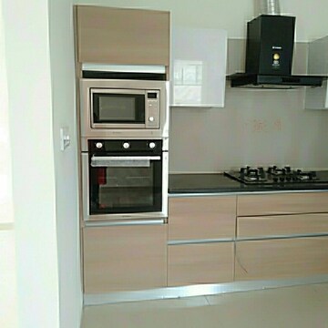 Kitchen in 3 BHK Apartment at Maya Green Lotus Saksham, International Airport Road – for Sale