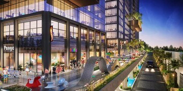  Shop – Exterior View View at GYGY Mentis, Sector 140 - for Sale