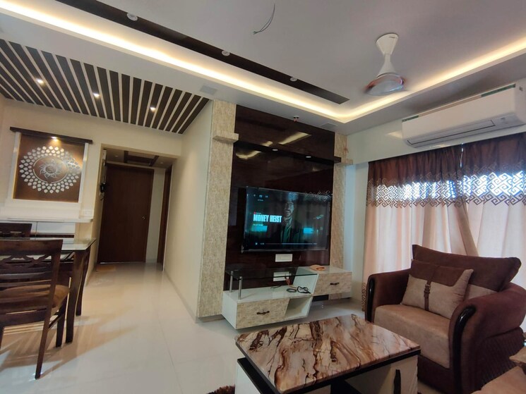 Living Room, jagdale-amizra 2 Bedroom 750 Sq.Ft. Apartment In Vartak Nagar Thane 7356990