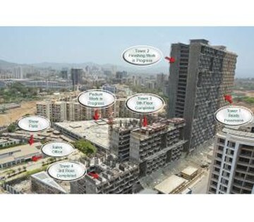 3 BHK Apartment For Sale in Soham Crystal Spires, Ghodbunder Road