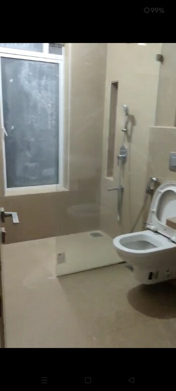 Bathroom in 3 BHK Apartment at Soham Crystal Spires, Ghodbunder Road – for Sale