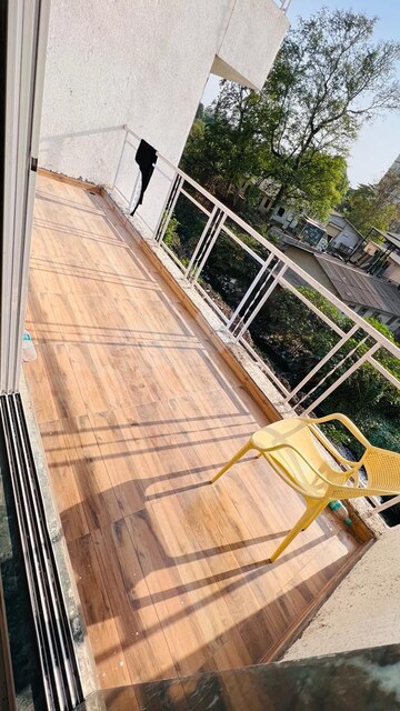 Balcony in 3 BHK Apartment at Sun Soman Square, Kalyan West – for Sale