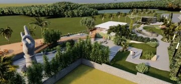Swimming Pool in 4 BHK Villa at Pedda Amberpet – for Sale
