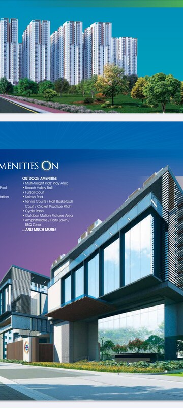 2.5 BHK Apartment – Exterior View View at Aparna Zenon, Puppalaguda - for Sale