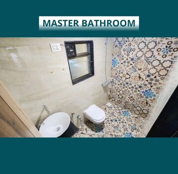 Bathroom in 1 BHK Apartment at Imperial Paramount, Nalasopara West – for Sale