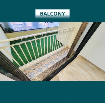 Balcony in 1 BHK Apartment at Imperial Paramount, Nalasopara West – for Sale