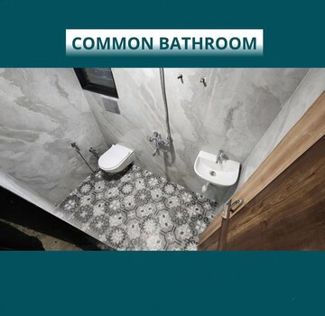 Bathroom in 1 BHK Apartment at Imperial Paramount, Nalasopara West – for Sale