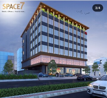  Office Space – Exterior View View at Vatsal Space 7, Shipra Path - for Sale