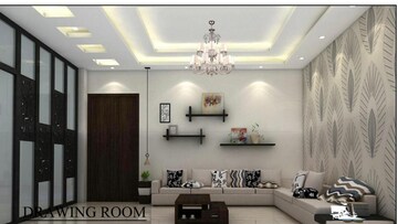 Living Room in 4 BHK Villa at Manchwa – for Sale