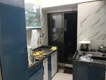 Kitchen in 1 RK Apartment at New Chandra Nagar Chs, Vishnu Nagar – for Sale
