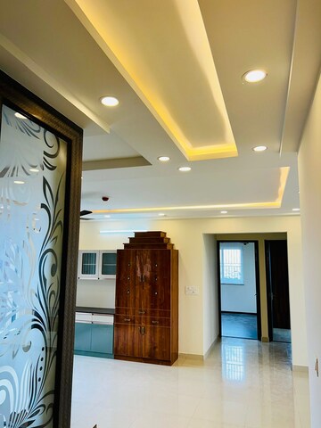 Living Room in 3 BHK Apartment at Pashmina Waterfront, Old Madras Road – for Rent