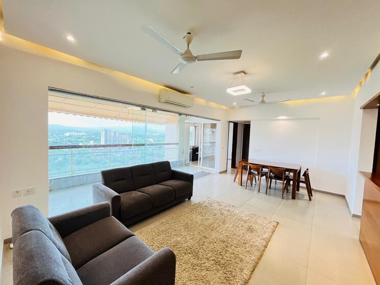 Living Room, paranjape-schemes-forest-trails 3 Bedroom 1250 Sq.Ft. Apartment In Bhugaon Pune 7359569