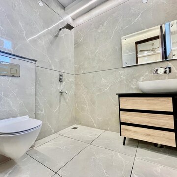 Bathroom in 3 BHK Apartment at Patiala Road – for Sale