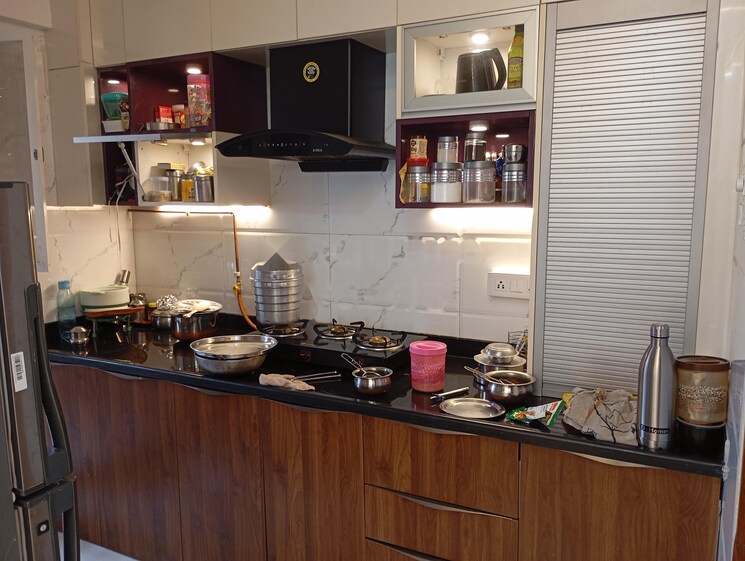 Kitchen, prasun-sarvam 2 Bedroom 850 Sq.Ft. Apartment In Kharadi Pune 7359688