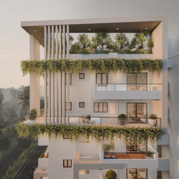4 BHK Apartment – Exterior View View at Anvita Ivana, Kollur - for Sale