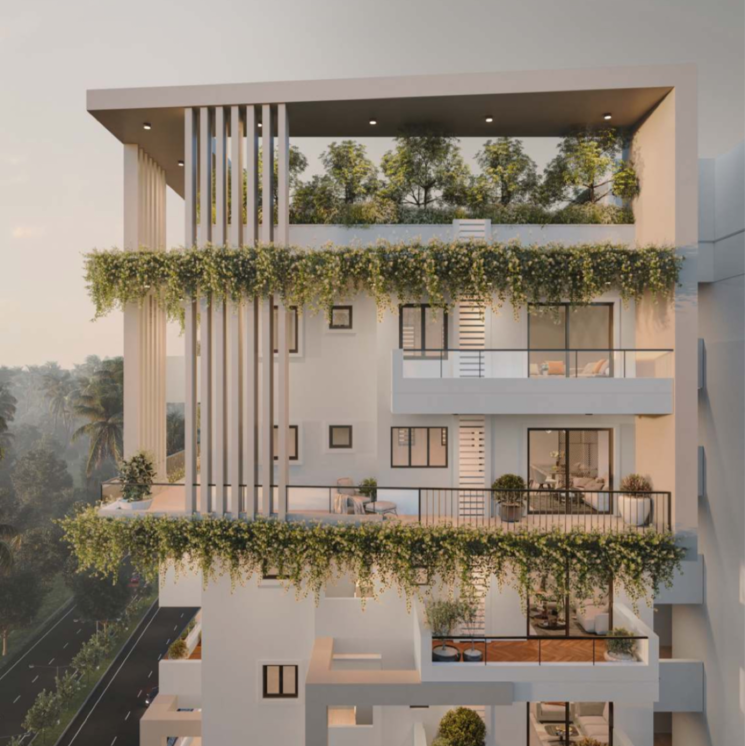 Exterior View, anvita-ivana 4 Bedroom 3740 Sq.Ft. Apartment In Kollur Hyderabad 7359836