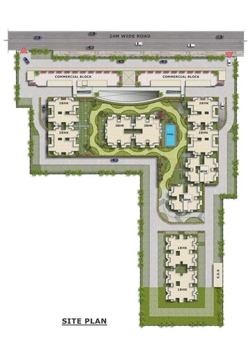 Master Plan in 3 BHK Apartment at Emerald Anmol, Sector 88 – for Sale