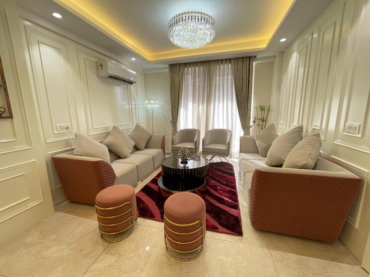 Living Room, roseate-homes 3 Bedroom 1881 Sq.Ft. Apartment In Ghazipur Zirakpur 7360138