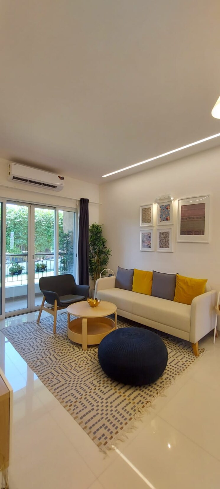 Living Room, k-raheja-reserve 3 Bedroom 1378 Sq.Ft. Apartment In Mohammadwadi Pune 7360238