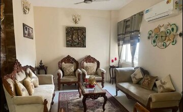 Living Room in 3 BHK Apartment at Maya Green Lotus Utsav, International Airport Road – for Sale