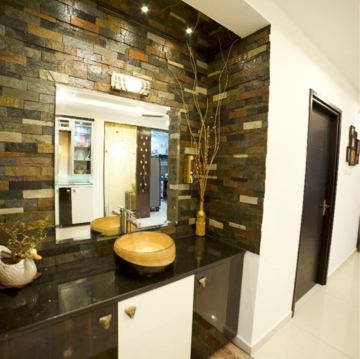 Living Room in 3 BHK Apartment at Candeur Crescent, Venkat Reddy Colony – for Sale