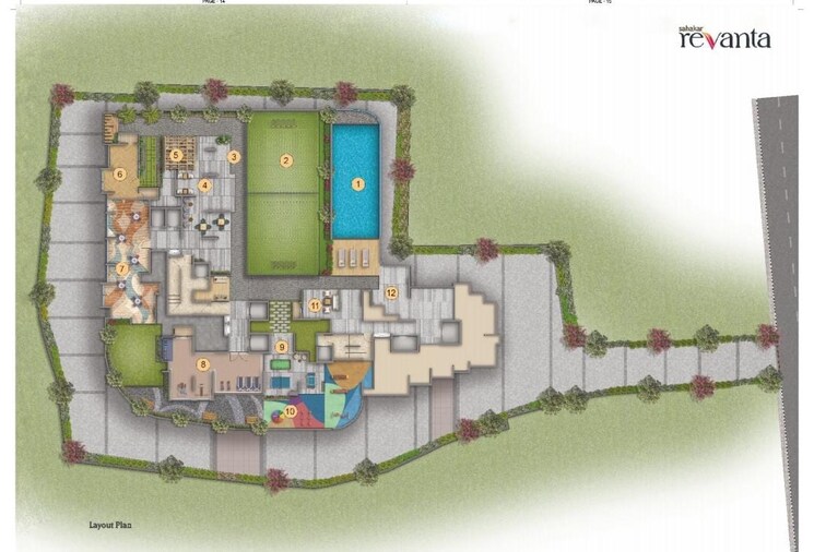 Master Plan, sahakar-revanta 2 Bedroom 685 Sq.Ft. Apartment In Goregaon West Mumbai 7361354