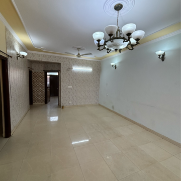 Living Room in 3 BHK Builder Floor at US Pine Homes, Dhakoli Village – for Sale