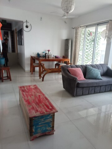 Living Room in 3 BHK Apartment at Soham Crystal Spires, Ghodbunder Road – for Sale