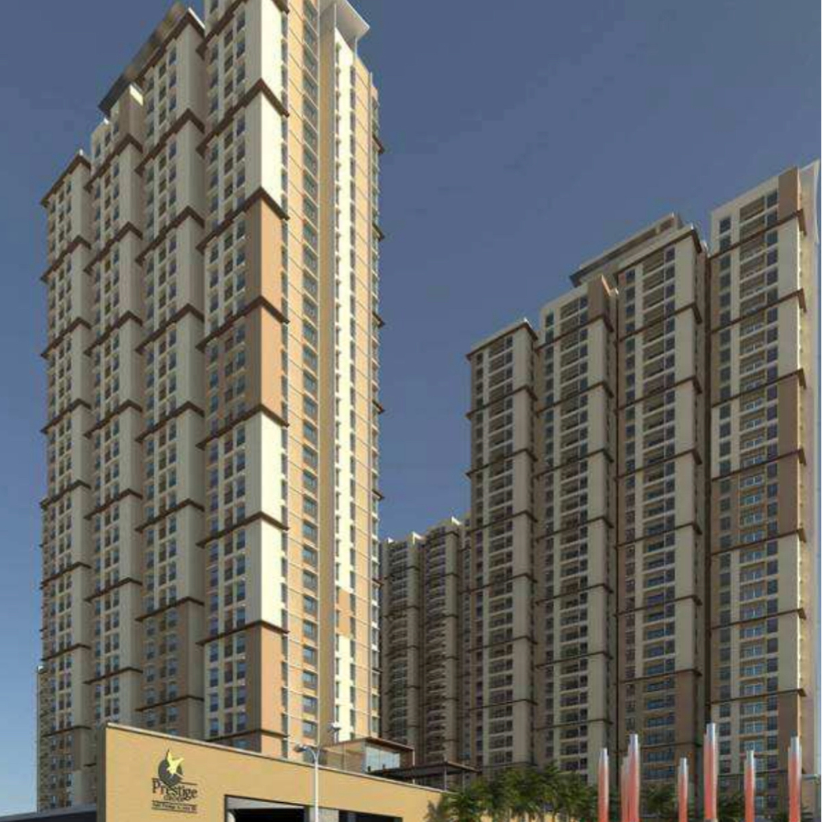 2.5 BHK Apartment For Resale in Prestige High Fields Financial District Hyderabad  7361719