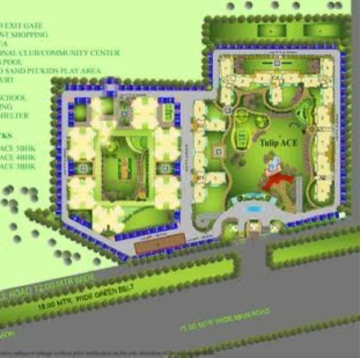 Master Plan in 3 BHK Apartment at Tulip Ace, Sector 89a – for Sale