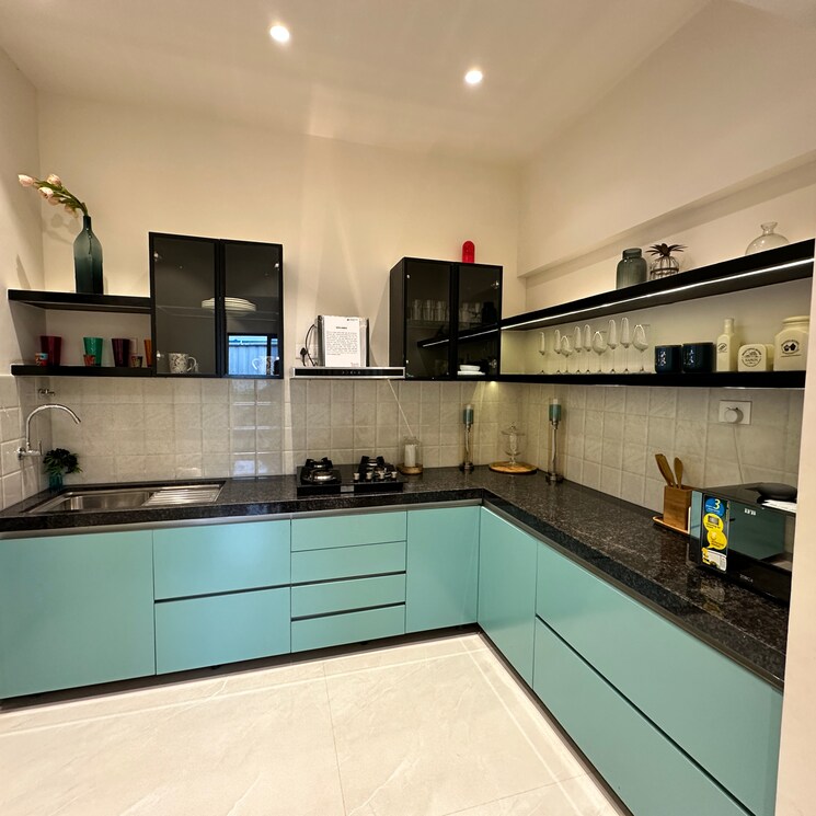 Kitchen, shapoorji-pallonji-joyville-hinjewadi-phase-3 3 Bedroom 940 Sq.Ft. Apartment In Bhoirwadi Pune 7362722