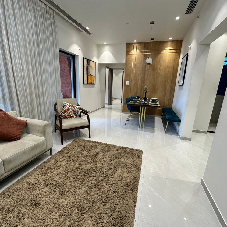 Living Room, shapoorji-pallonji-joyville-hinjewadi-phase-3 3 Bedroom 940 Sq.Ft. Apartment In Bhoirwadi Pune 7362722