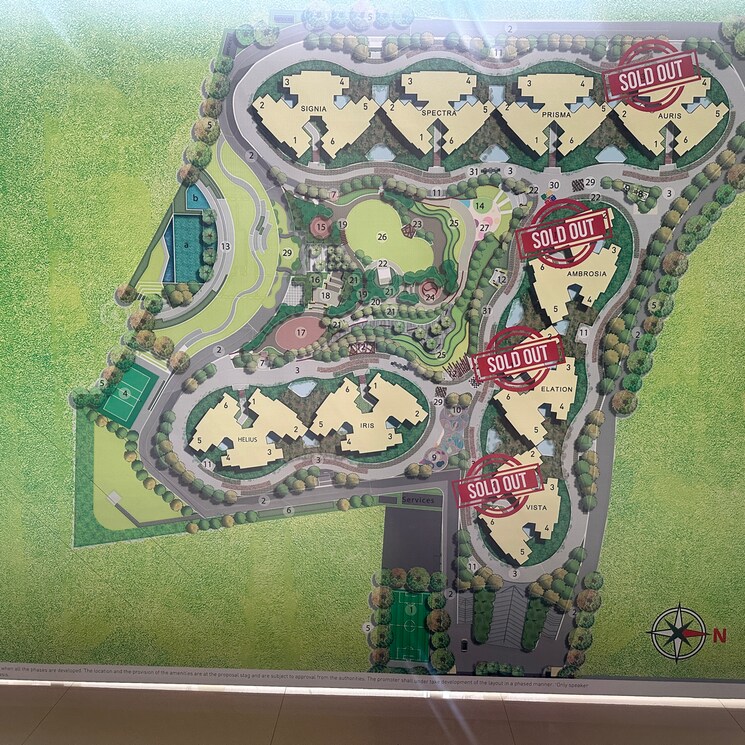 Master Plan, shapoorji-pallonji-joyville-hinjewadi-phase-3 3 Bedroom 940 Sq.Ft. Apartment In Bhoirwadi Pune 7362722