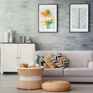 Living Room in 2 BHK Apartment at Signature Global Orchard Avenue, Sector 93 – for Sale