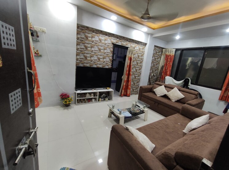 Living Room, everest-society 1 Bedroom 630 Sq.Ft. Apartment In Dombivli West Thane 7363299