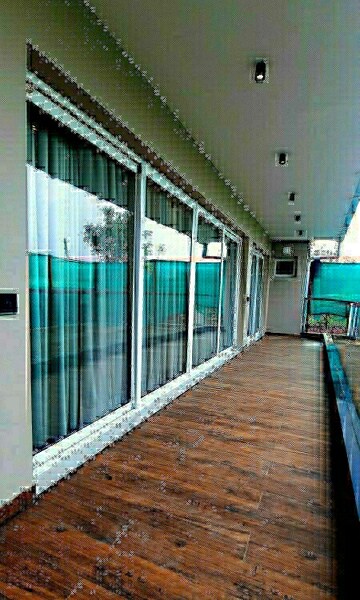 Balcony in 3 BHK Apartment at Hermitage Centralis, Vip Road – for Sale