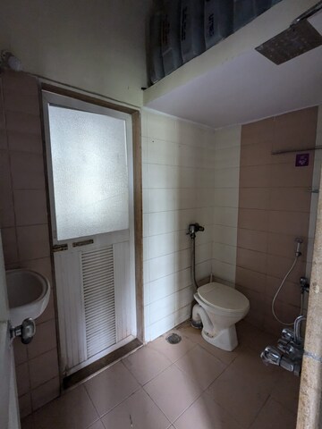 Bathroom in 2 BHK Apartment at Parsik Nagar – for Rent