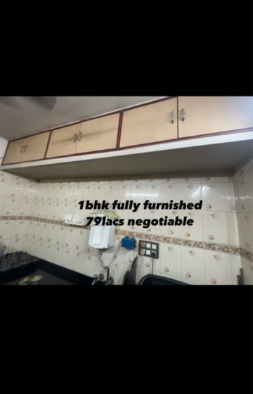 Kitchen in 1 BHK Apartment at Jesal Park, Bandarwadi – for Sale