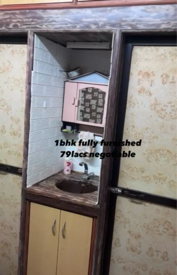 Furnished Amenities in 1 BHK Apartment at Jesal Park, Bandarwadi – for Sale