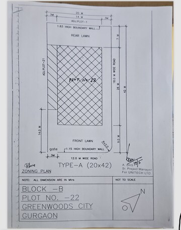 Master Plan in 6+ BHK Villa at Sector 45 – for Sale