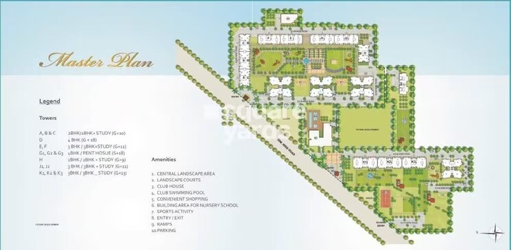 Master Plan, indiabulls-centrum-park 3.5 Bedroom 2150 Sq.Ft. Apartment In Sector 103 Gurgaon 7365287