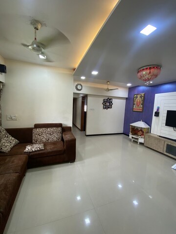 Living Room in 2 BHK Apartment at Thakur Vishnu Shivam Tower, Kandivali East – for Sale