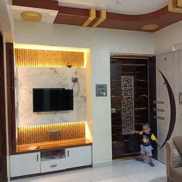 Living Room in 1 BHK Apartment at Kalyan West – for Sale