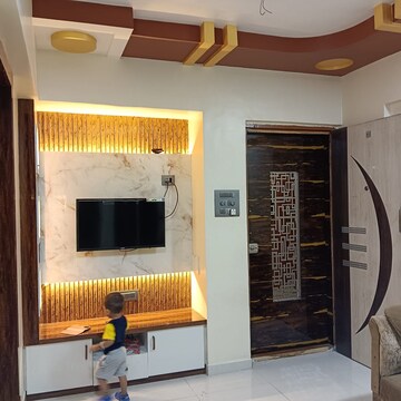 Living Room in 1 BHK Apartment at Kalyan West – for Sale