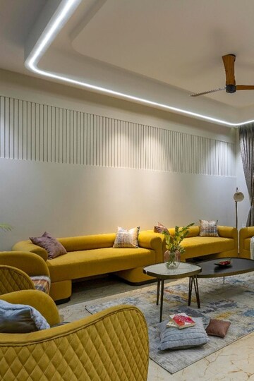 Living Room in 1 BHK Apartment at Goregaon East – for Sale