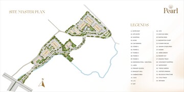3 BHK Apartment – Map Location View at Sahu City, Sultanpur Road - for Sale