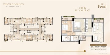Floor Plan in 3 BHK Apartment at Sahu City, Sultanpur Road – for Sale