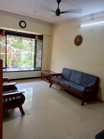 Living Room in 1 BHK Apartment at Mulund East – for Sale