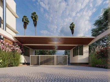 5 BHK Villa – Exterior View View at Visara Srivari Meadows, Mokila - for Sale